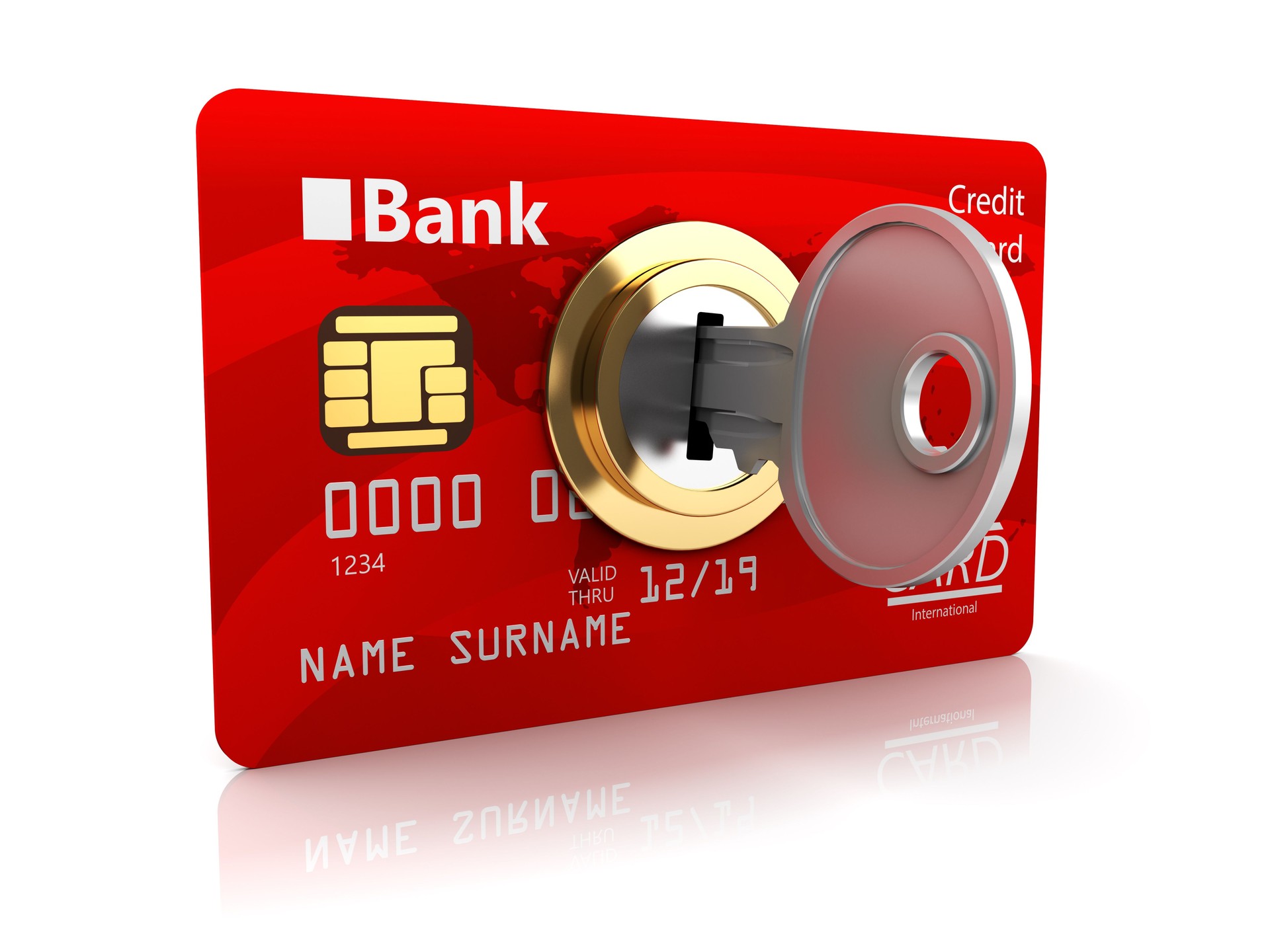 locked card